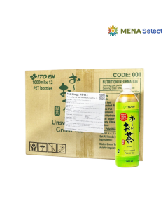 Trà Xanh Không Đường Oi Ocha Chai 1L