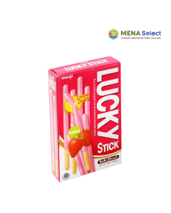 Bánh Que Dâu Lucky Stick Meiji Hộp 45g