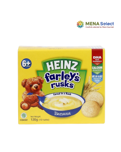 Bánh Ăn Dặm Heinz Farleys Rusks Chuối 120g