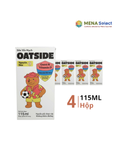 Sữa Yến Mạch Vị Nguyên Bản Oatside 4x115ml