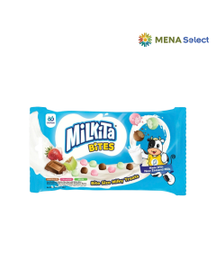 Kẹo Sữa Mềm Vị Sôcôla, Dâu, Dưa Lưới Milkita Gói 24g