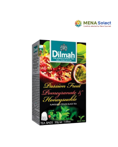 Trà Đen Dilmah Chanh Dây Lựu Kim Ngân Hoa HG 20x1.5g