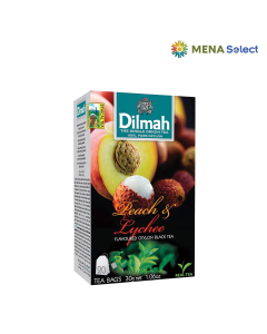 Trà Đen Dilmah Đào Vải Hộp Giấy 20x1.5g