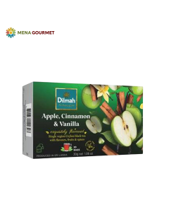 Trà Đen Dilmah Táo Quế Vani HG 20x1.5g