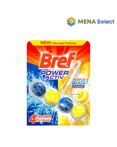 Vỉ 4V Khử Mùi Toilet Bref H.Chanh 50g