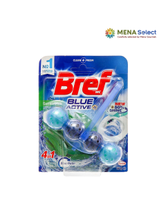 Vỉ 4V Khử Mùi Toilet Bref Blue 50g