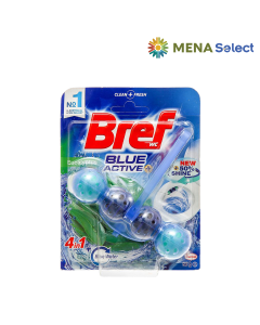 Vỉ 4V Khử Mùi Toilet Bref Blue 50g