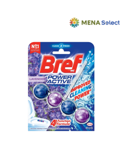 Vỉ 4 Viên Khử Mùi Toilet Bref Oải Hương