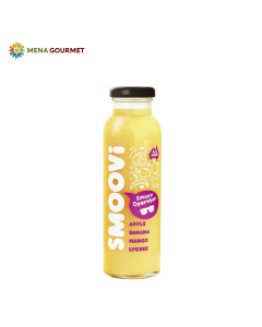 Nước Ép Táo Chuối Xoài Vải Smoovi Chai 250ml