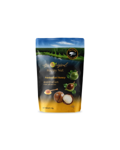 Hạt Mắc Ca Úc Mật Ong Úc Happy Nut Gói 225gr