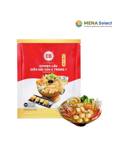 Combo Lẩu Viên Hải Sản 5 Trong 1 EB Gói 500g