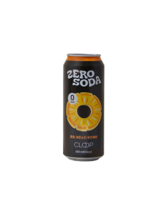 Nước Soda Zero Cloop Hương Dứa Lon 500ml