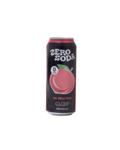Nước Soda Zero Cloop Hương Đào Lon 500ml