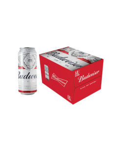 Thùng 12 Lon Bia Budweiser 500ml