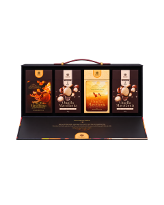 Bộ Hộp Quà Bánh Trung Thu Mắc Ca Ông Ba (2 Bánhx170gr+2H Mắc Ca 250gr)