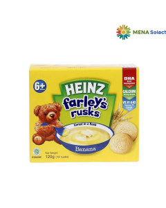 Bánh Ăn Dặm Heinz Farleys Rusks Chuối 120g