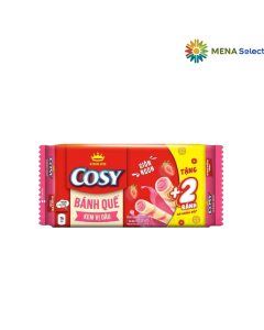 Bánh Quế Cosy Dâu Gói 117.6g