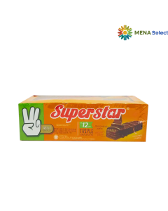 Bánh Xốp Superstar Sôcôla Hộp Giấy 12x16g