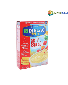 Bột Ăn Dặm Bò Rau Củ Ridielac Hộp 200g