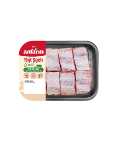 Sườn Non Heo Thảo Mộc Anfarm Khay 300g