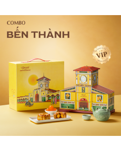 Bánh Trung Thu Savoure Bến Thành Sài Gòn 2 Hộp 6x200gr