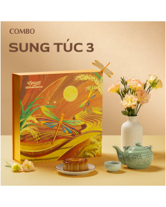 Bánh Trung Thu Savoure Sung Túc 3 Hộp 6x100gr