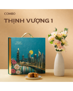 Bánh Trung Thu Savoure Thịnh Vượng 1 Hộp 4x200gr