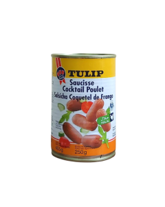 Xúc Xích Gà Cocktail Tulip Hộp 405g