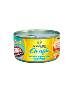 Cá Ngừ Xé Nhỏ Ngâm Dầu Seaspimex Lon 185g