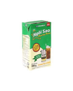 Sữa Đặc Có Đường Ngôi Sao Phương Nam Xanh Lá Hộp Giấy 380g