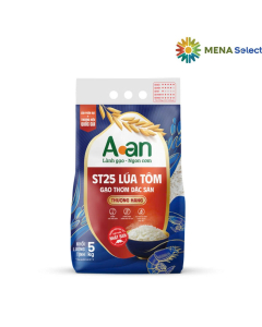 Gạo Lúa Tôm ST25 A An Túi 5Kg