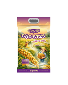 Gạo ST25 Hương Sữa Gạo Ơi T&uacute;i 5kg