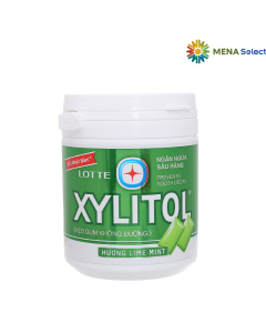 Gum Xylitol Chanh Không Đường Hũ 130.5g