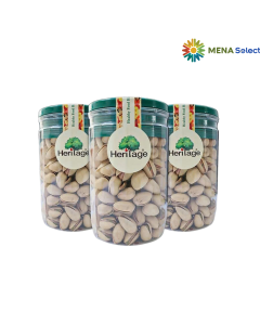 Hạt Dẻ Cười Rang Muối Còn Vỏ Heritage Hũ 250g