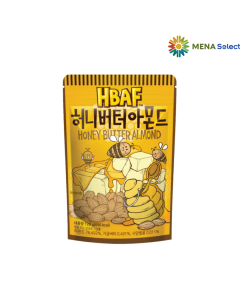 Hạt Hạnh Nhân HBAF Bơ Mật Ong Gói 120g