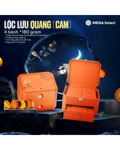 Bộ Hộp Quà Trung Thu Lộc Lưu Quang Cam 4x180gr