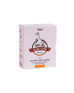 Cà Phê Phin Giấy Chồn Moka Hạt A Hộp Giấy 6x20g