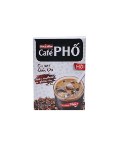 Cà Phê Phố MacCoffee Đen Đá Hộp 10x16g