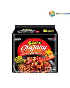 Mì Trộn Tương Đen Cay Koreno Chajang Lốc 5 Gói x 78g