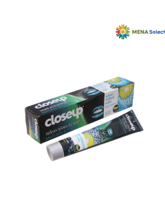 CLOSEUP Kem Đánh Răng Trắng Răng Chanh Muối Biển 180g