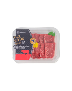 Thăn Ngoại Bò Úc Black Angus Freshfoco Khay 250g