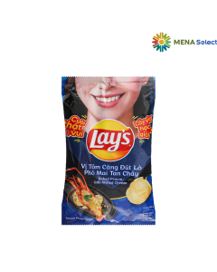 Snack Khoai Tây Lays Tôm Càng Đút Lò Phô Mai Tan Chảy Gói 90g