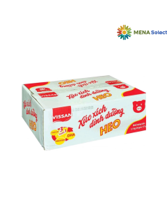 Thùng 20 Gói Xúc Xích Tiệt Trùng Dinh Dưỡng Heo Vissan 175g