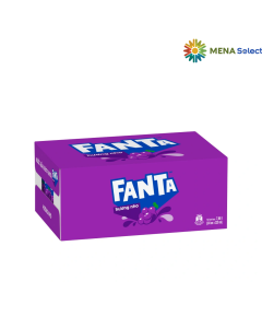 Thùng 24 Nước Ngọt Grape Fanta Lon 320ml