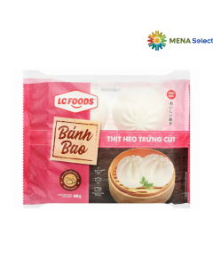 Bánh Bao LC Food Nhân Thịt Trứng Cút 400g