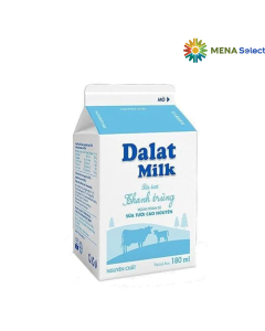Sữa Tươi Thanh Trùng Dalatmilk Nguyên Chất 180ml