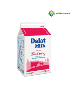Sữa Tươi Thanh Trùng Dalatmilk Dâu 180ml