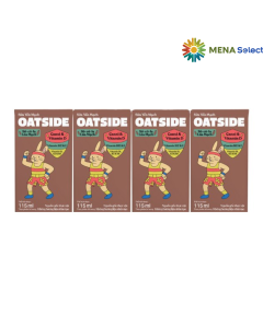 Sữa Yến Mạch Vị Socola Lúa Mạch Oatside Lốc 4x115ml