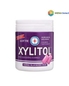 Gum Xylitol Việt Quất Bạc Hà Không Đường Hũ 130.5g