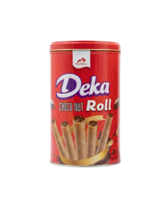 Bánh Xốp Ống Deka Sô Cô La Đậu Phộng Hộp 300g